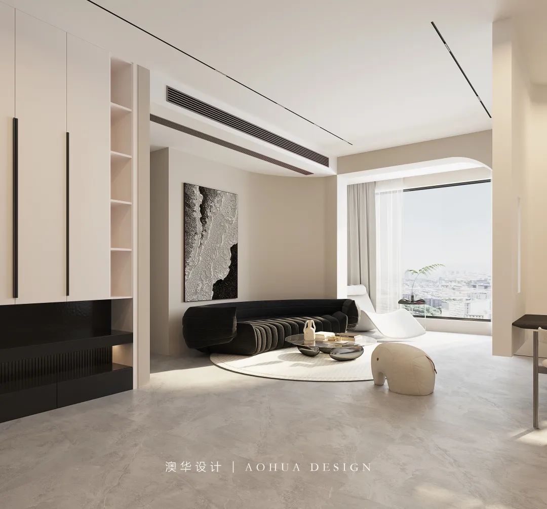 頂琇國際城·星耀,奶油極簡(jiǎn)風(fēng)