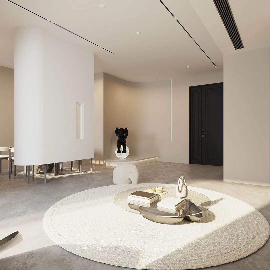 頂琇國際城·星耀,奶油極簡(jiǎn)風(fēng)