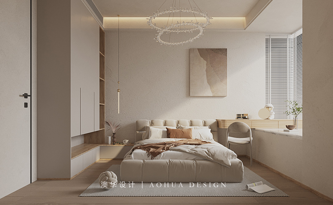 頂琇國際城·星耀,奶油極簡(jiǎn)風(fēng)