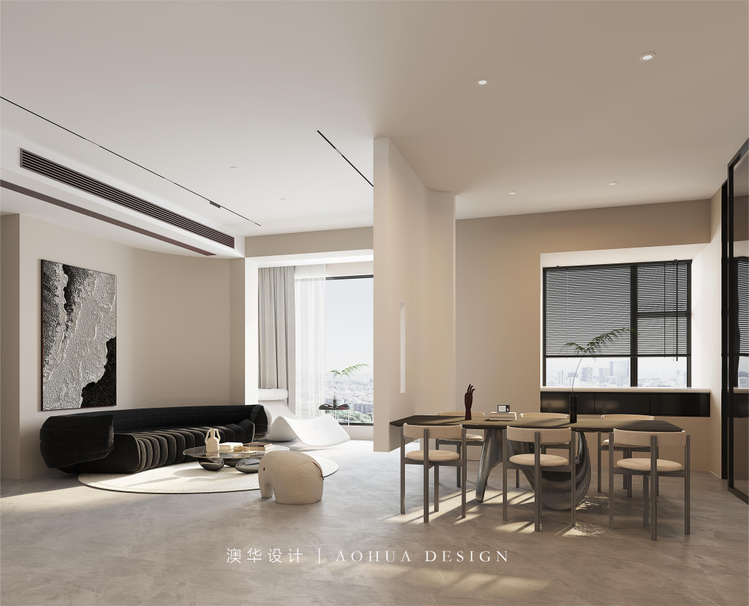 頂琇國際城·星耀,奶油極簡(jiǎn)風(fēng)