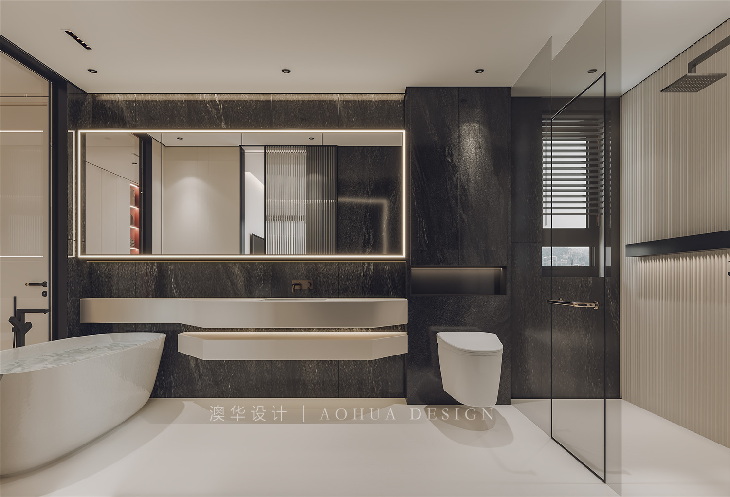 西北湖壹號御璽灣,現代簡約,武漢裝修設計