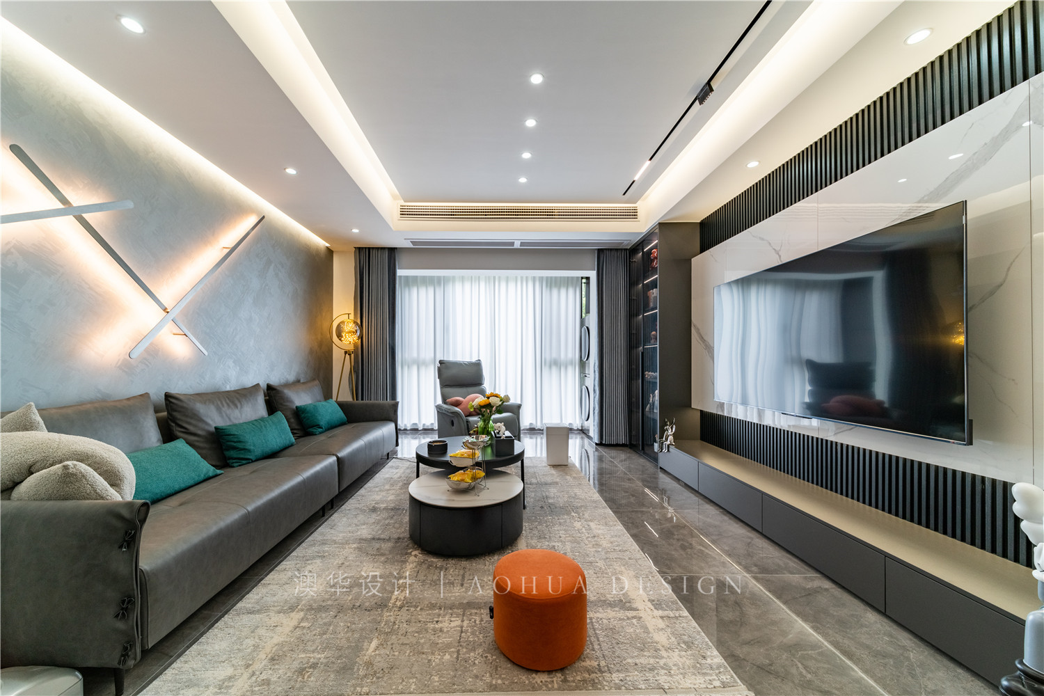 卡梅爾小鎮,卡梅爾小鎮118㎡,現代簡約,卡梅爾小鎮118平米