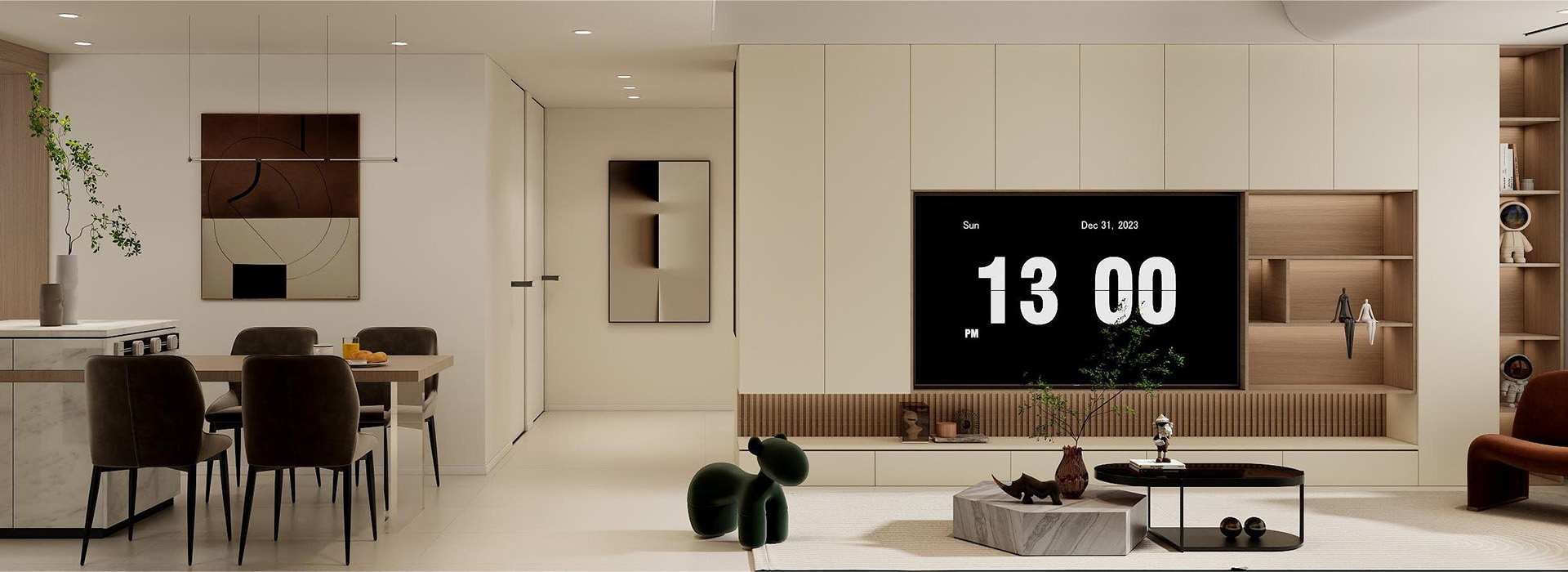 幸福時代·大家127㎡現(xiàn)代風