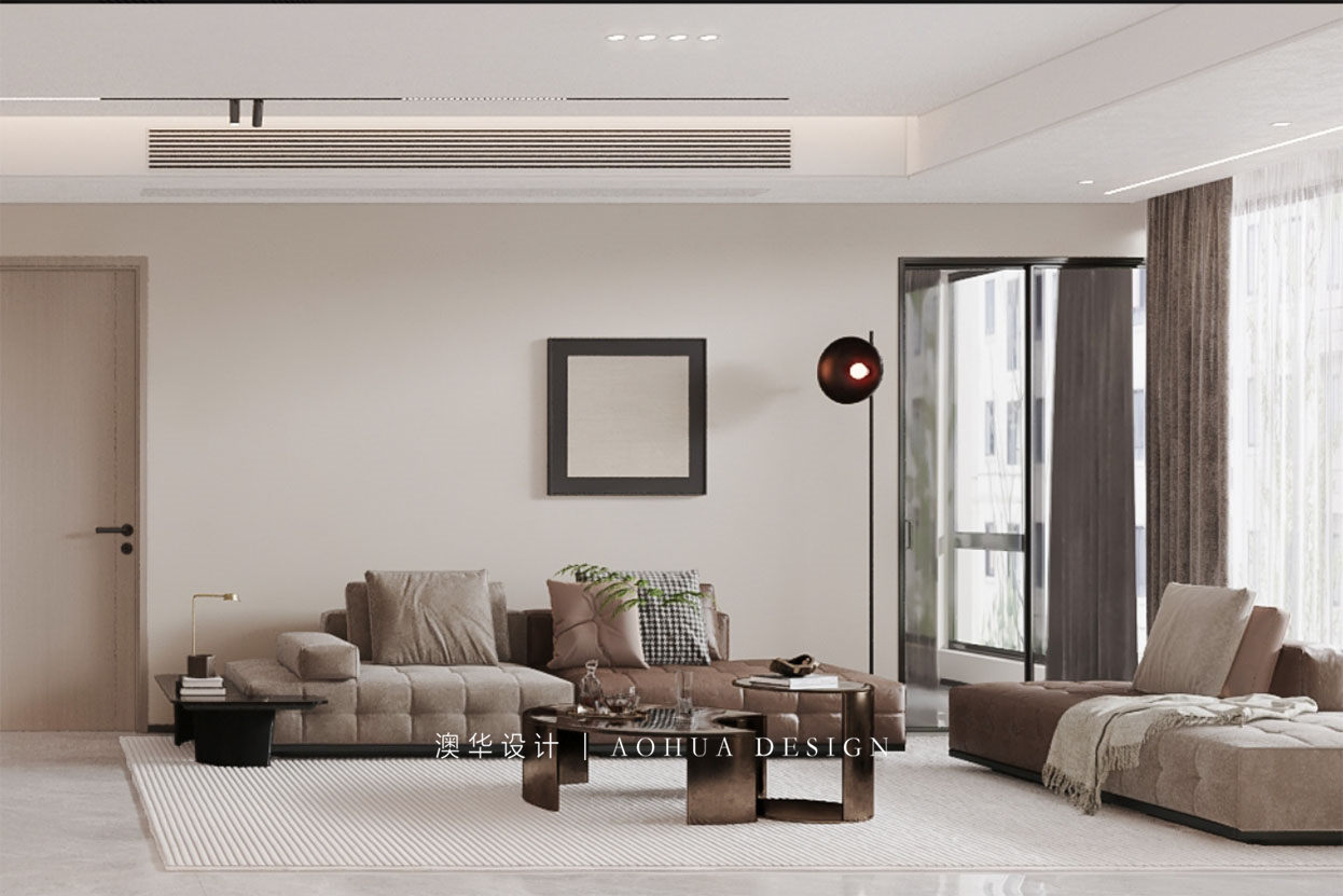 南山縱橫濱江時代148㎡輕奢風