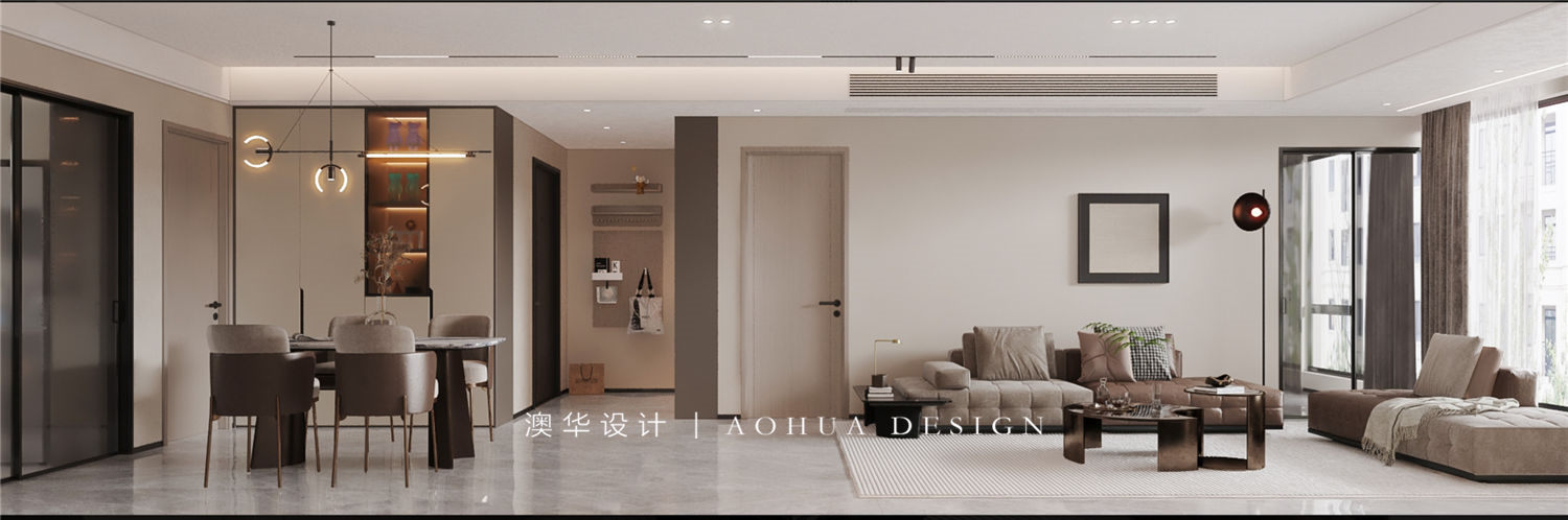 南山縱橫濱江時代148㎡輕奢風