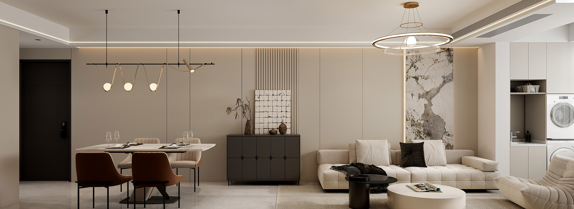 幸福時代大家110㎡現代簡約