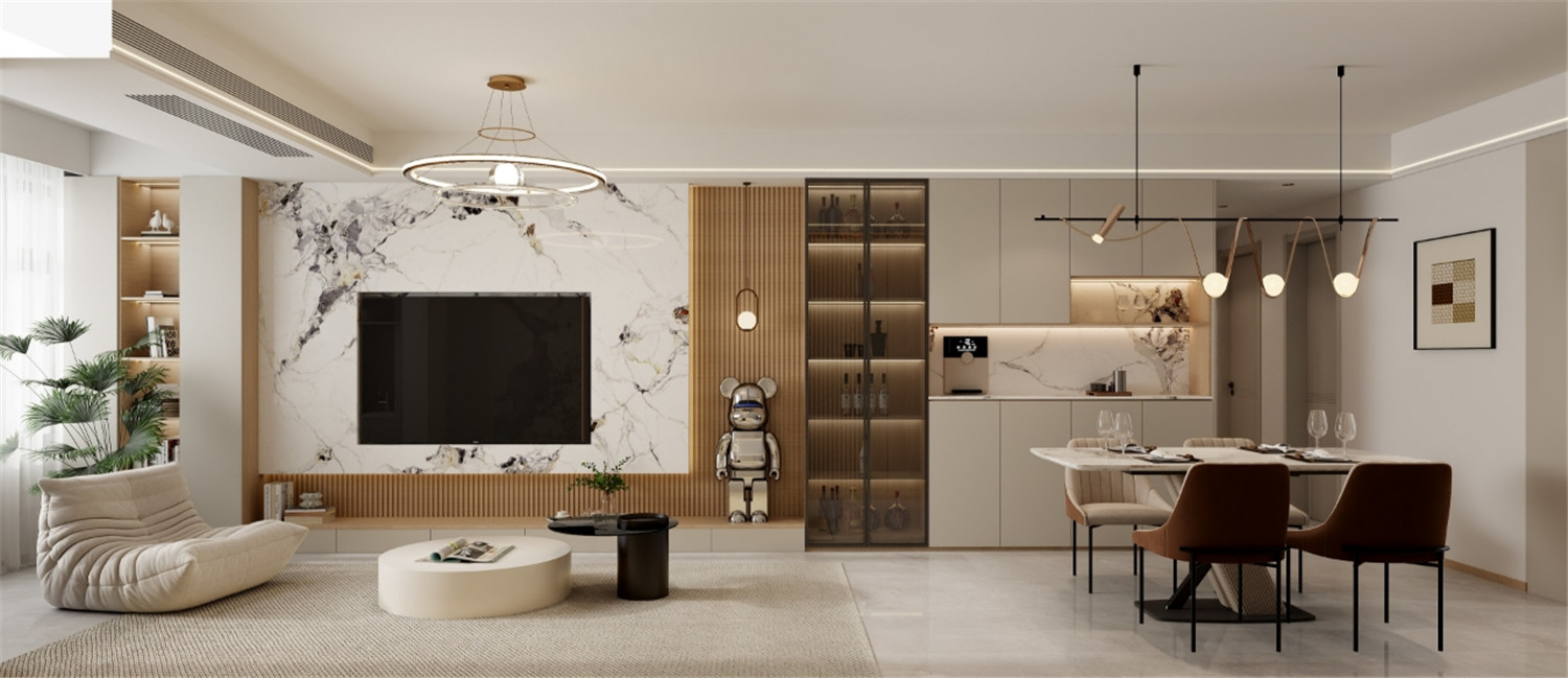 幸福時代大家110㎡現代簡約