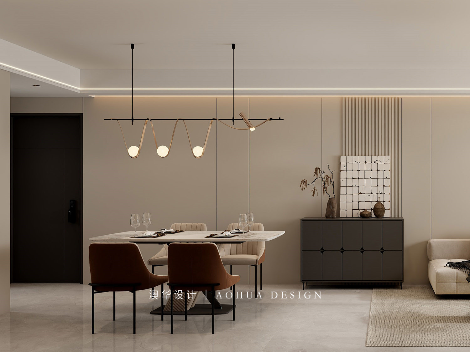 幸福時代大家110㎡現代簡約