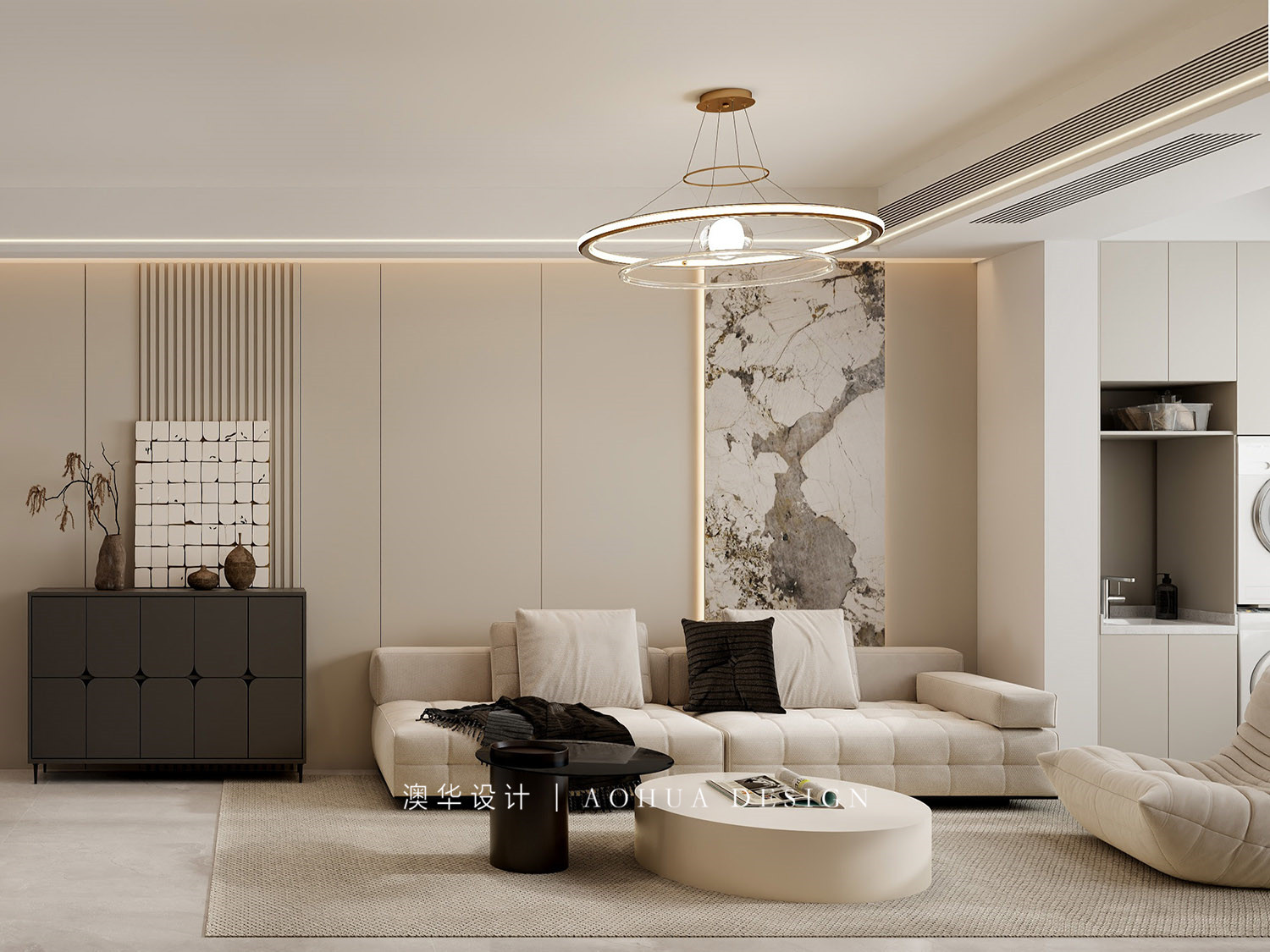 幸福時代大家110㎡現代簡約