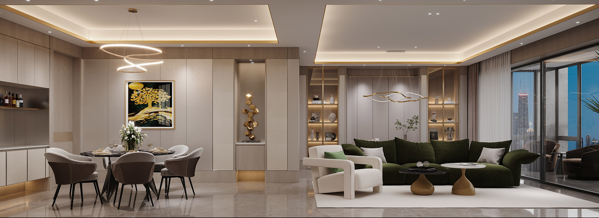 宸嘉100-256㎡現代輕奢