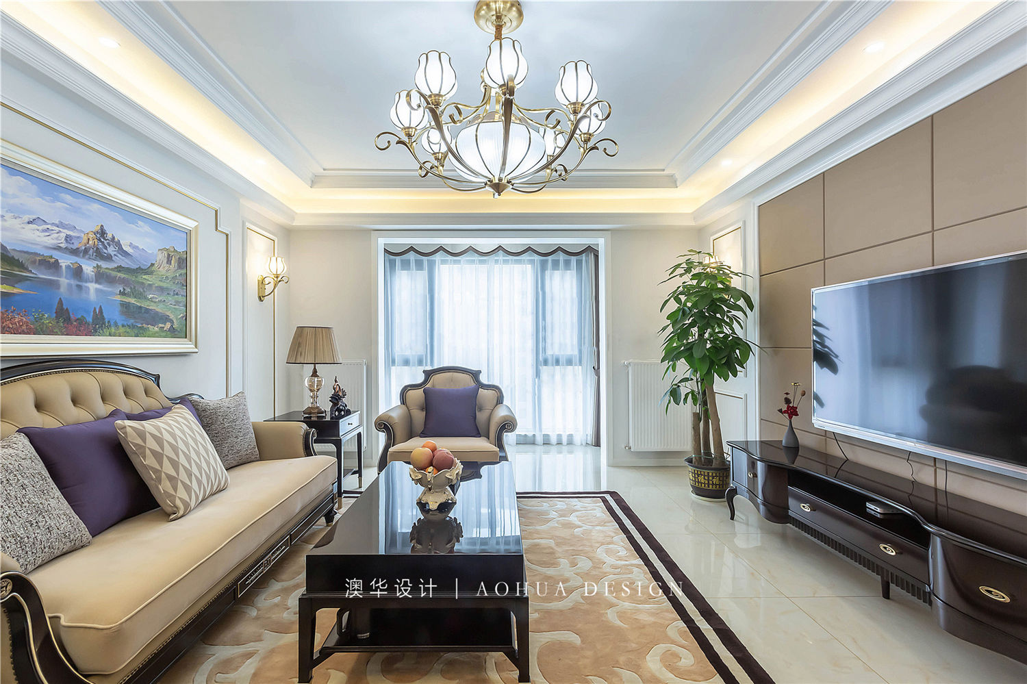 復(fù)地東湖國際171㎡簡(jiǎn)歐