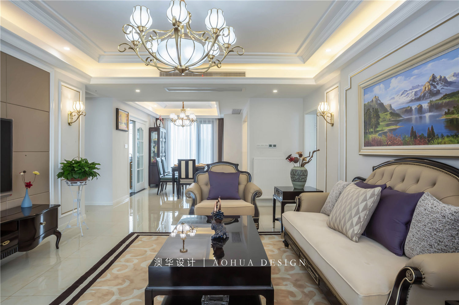 復(fù)地東湖國際171㎡簡(jiǎn)歐