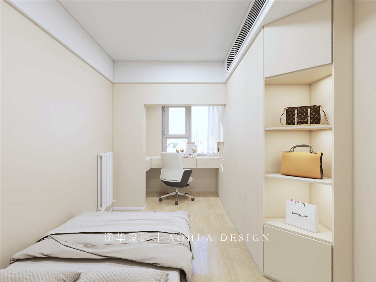 東湖風光105㎡現代奶油