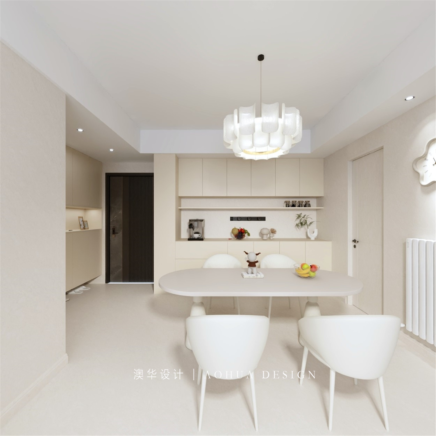 東湖風光105㎡現代奶油