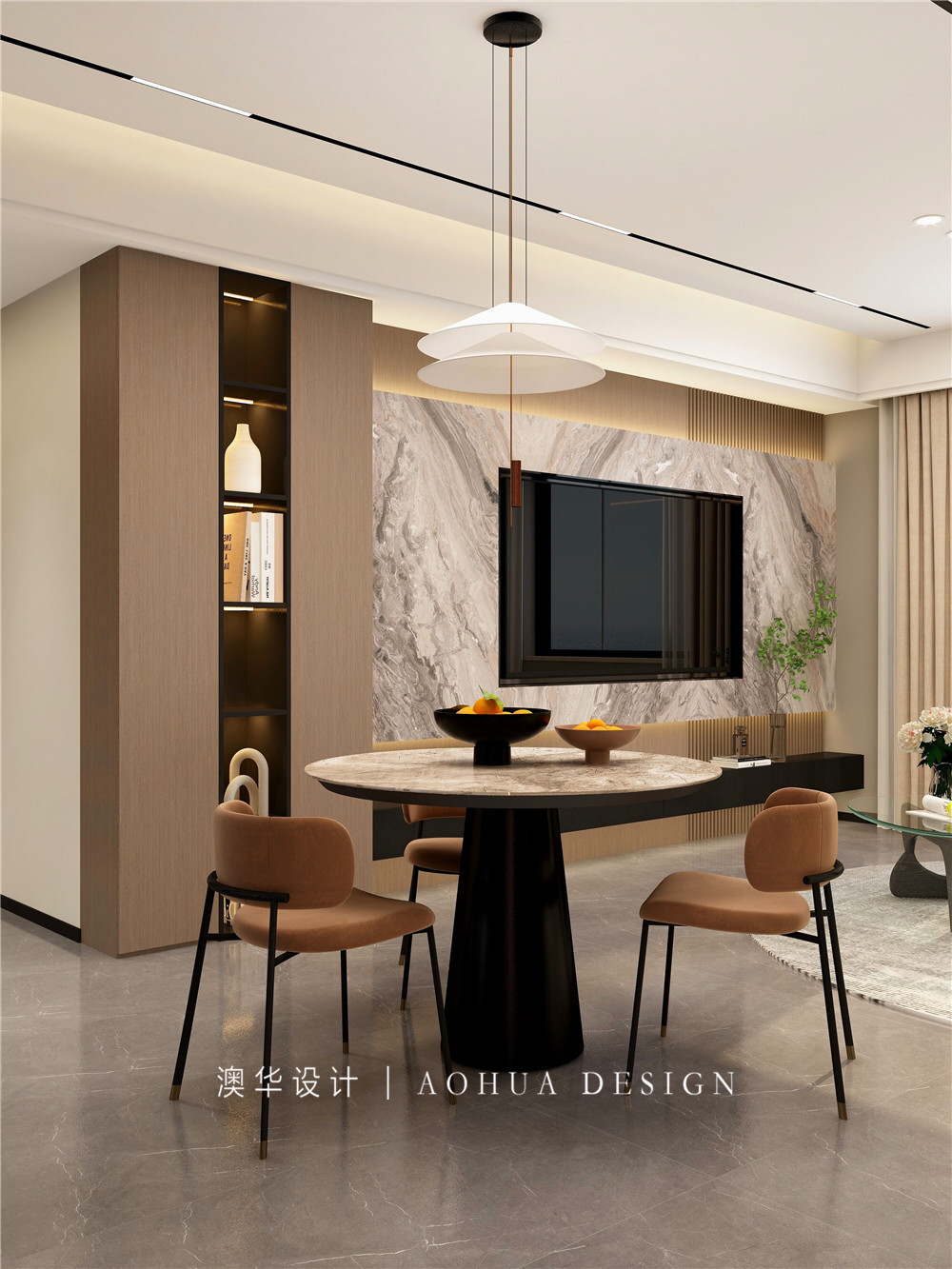 利騰國際86㎡現(xiàn)代輕奢