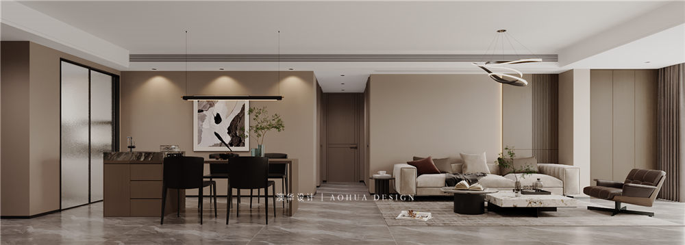 城投聯投譽江南140㎡現代港式