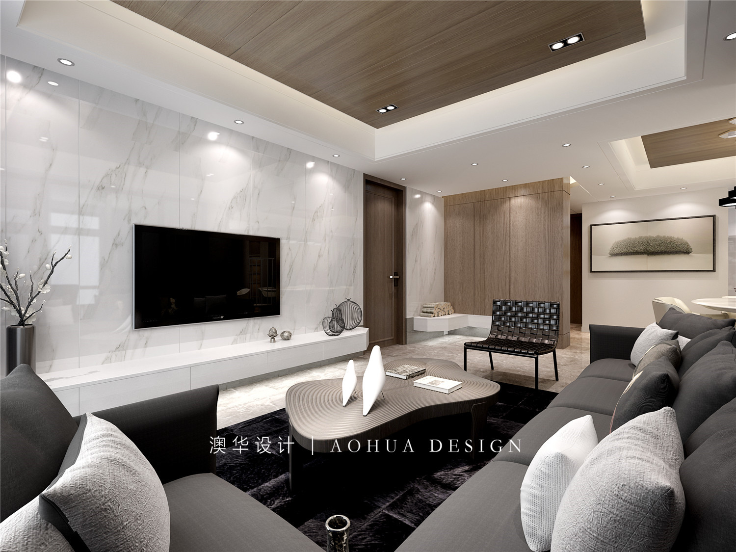 菱角湖壹號220㎡現代風