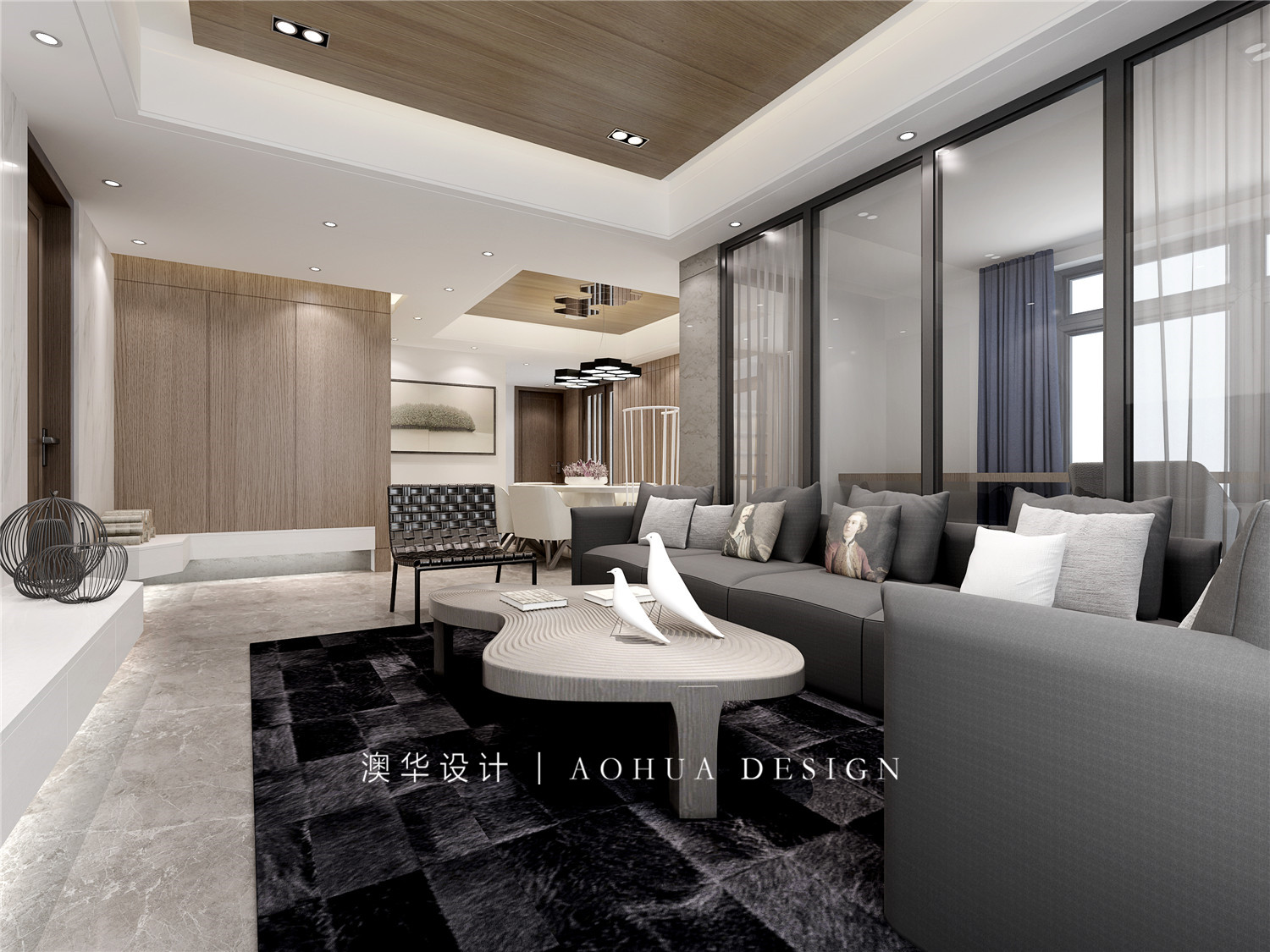 菱角湖壹號220㎡現代風