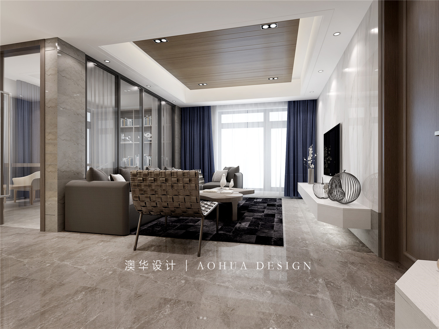 菱角湖壹號220㎡現代風