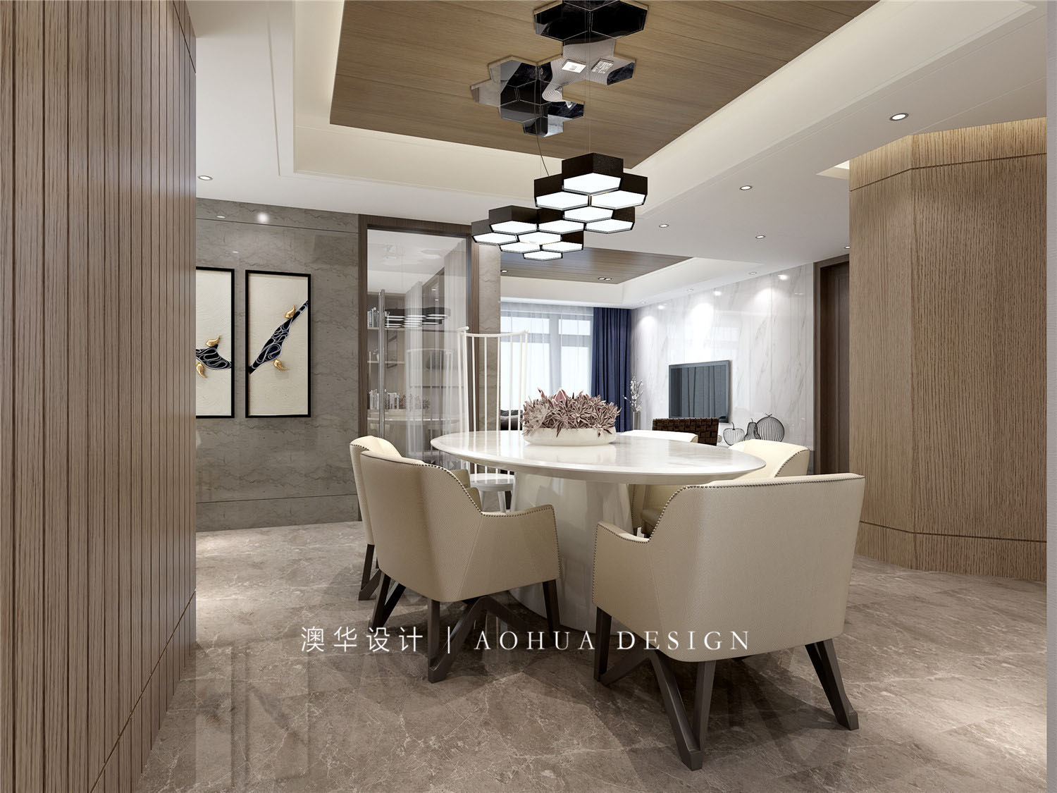 菱角湖壹號220㎡現代風