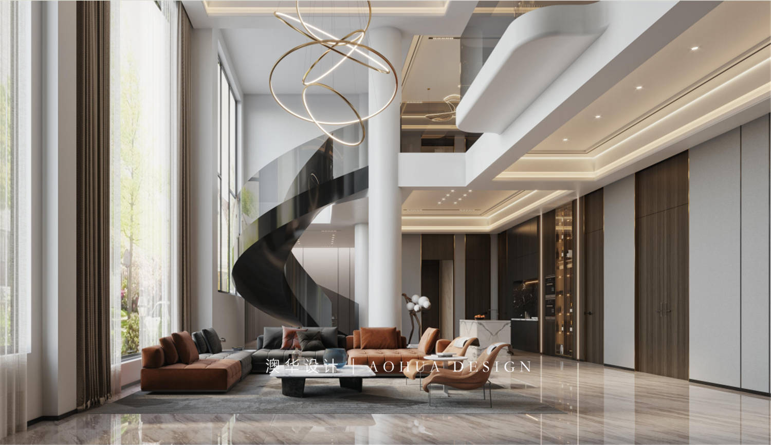 F天下245㎡輕奢風復式