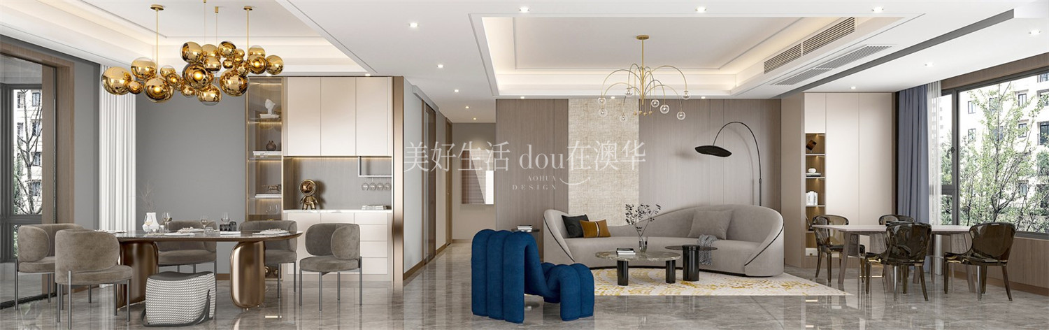 華發外灘首府190㎡意式輕奢