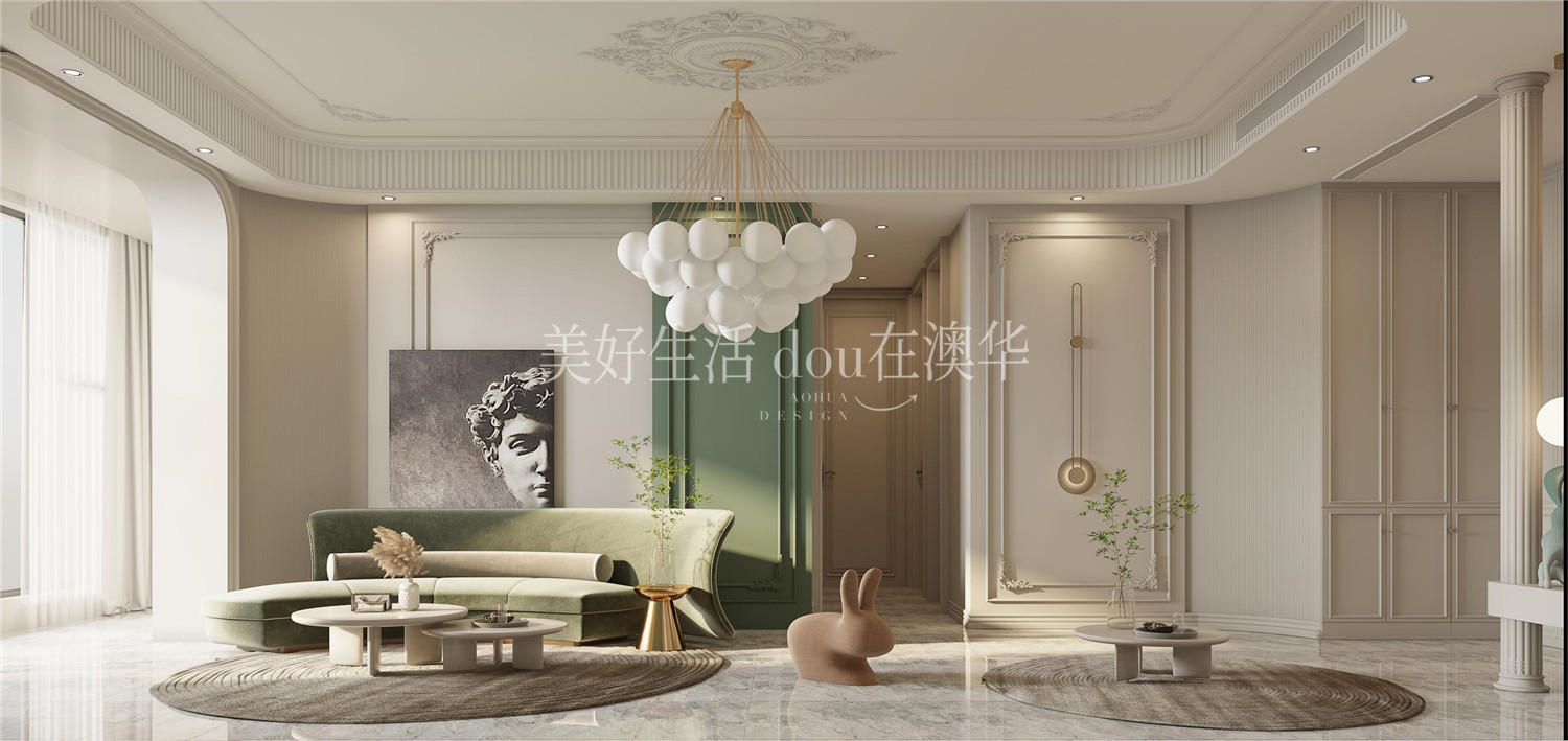 龍湖春江彼岸,簡約法式