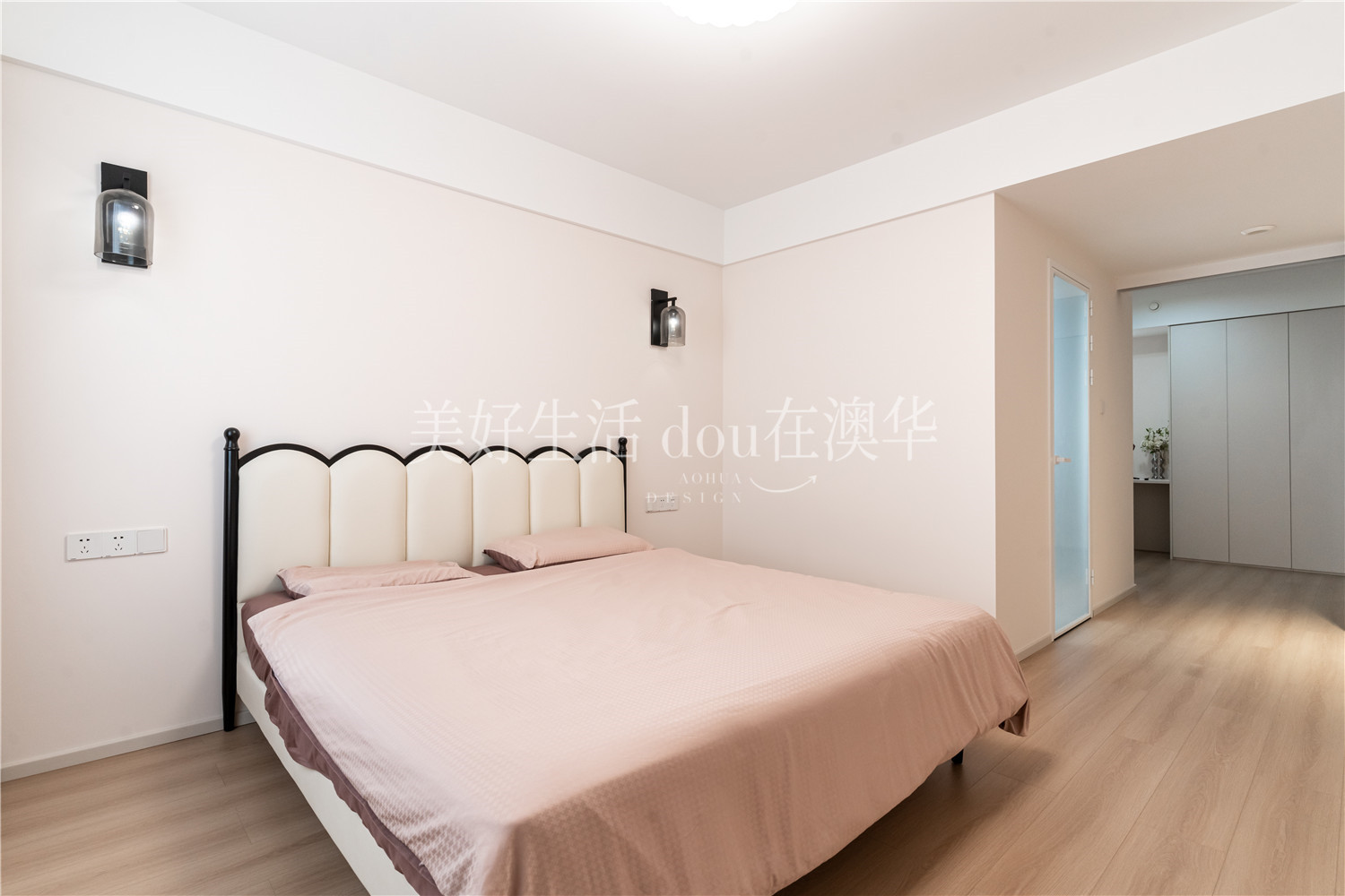 大洲星城138㎡極簡風,武漢室內設計