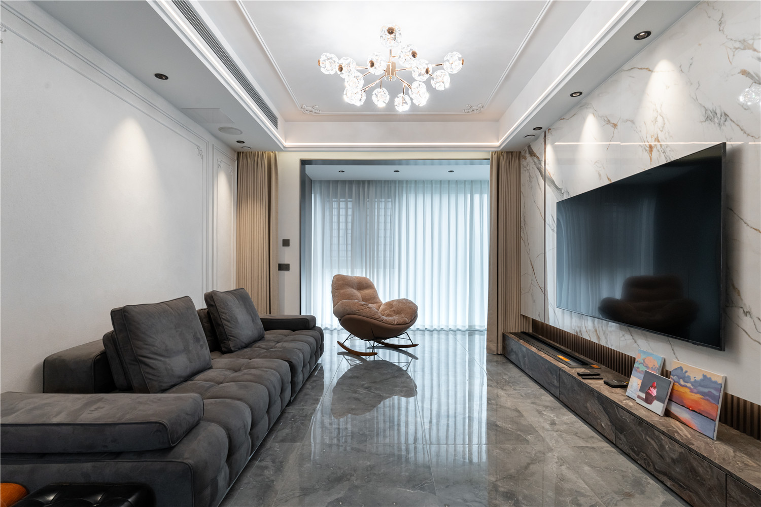 融創玖璽臺132㎡,武漢裝修設計