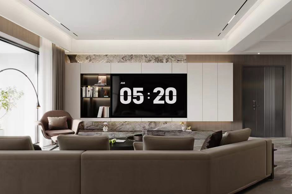 宸嘉100裝修效果圖,武漢裝修設計,意式輕奢