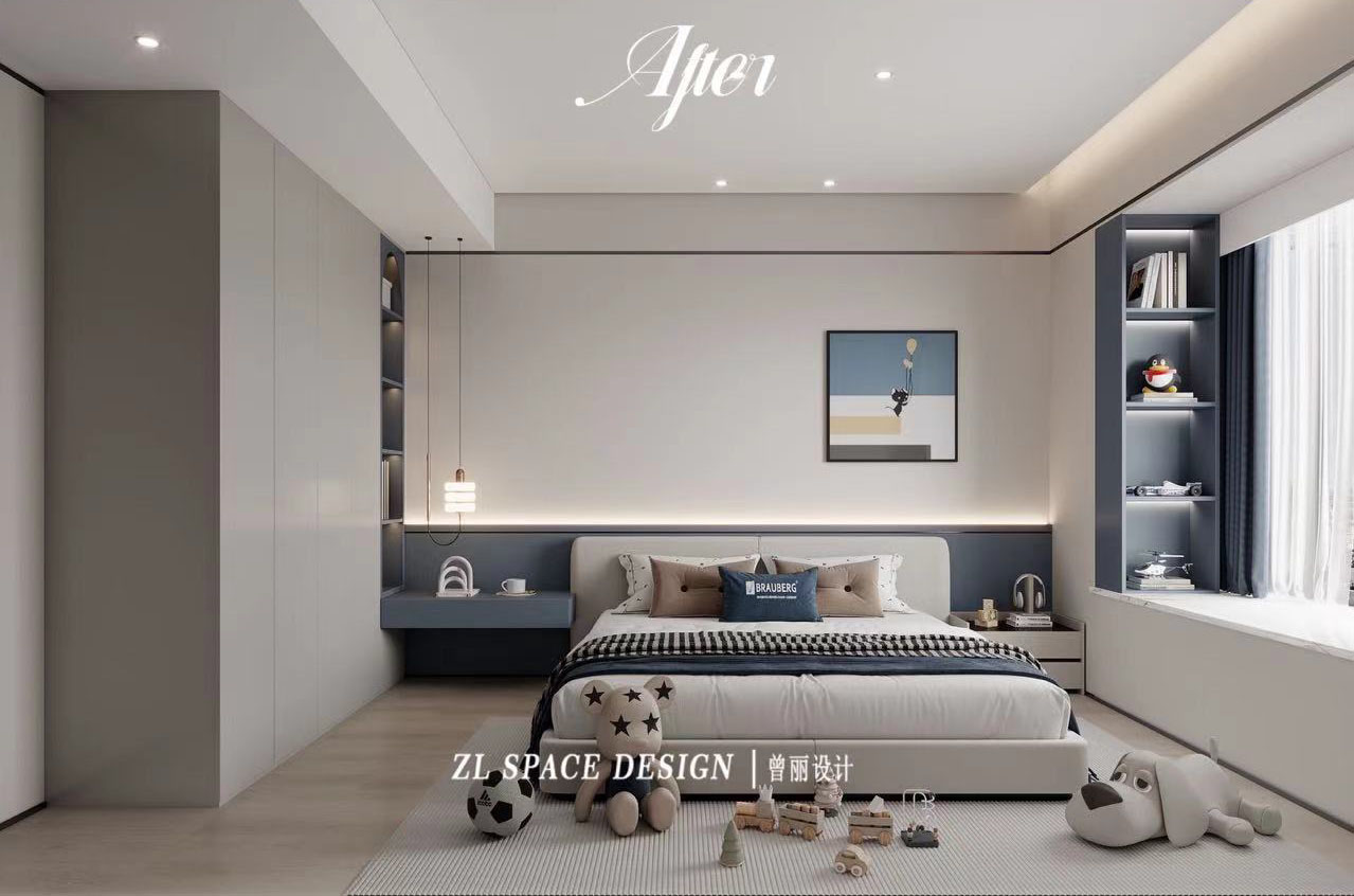 沙湖中心裝修效果圖,武漢裝修設計,現代極簡