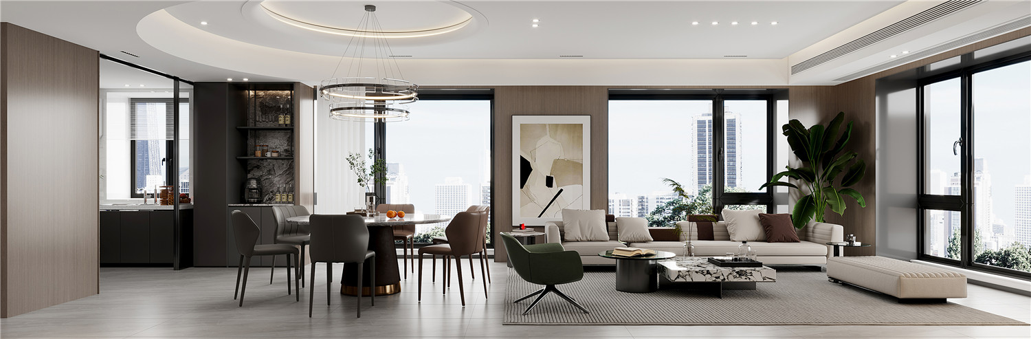 世茂天胤裝修,意式極簡(jiǎn)