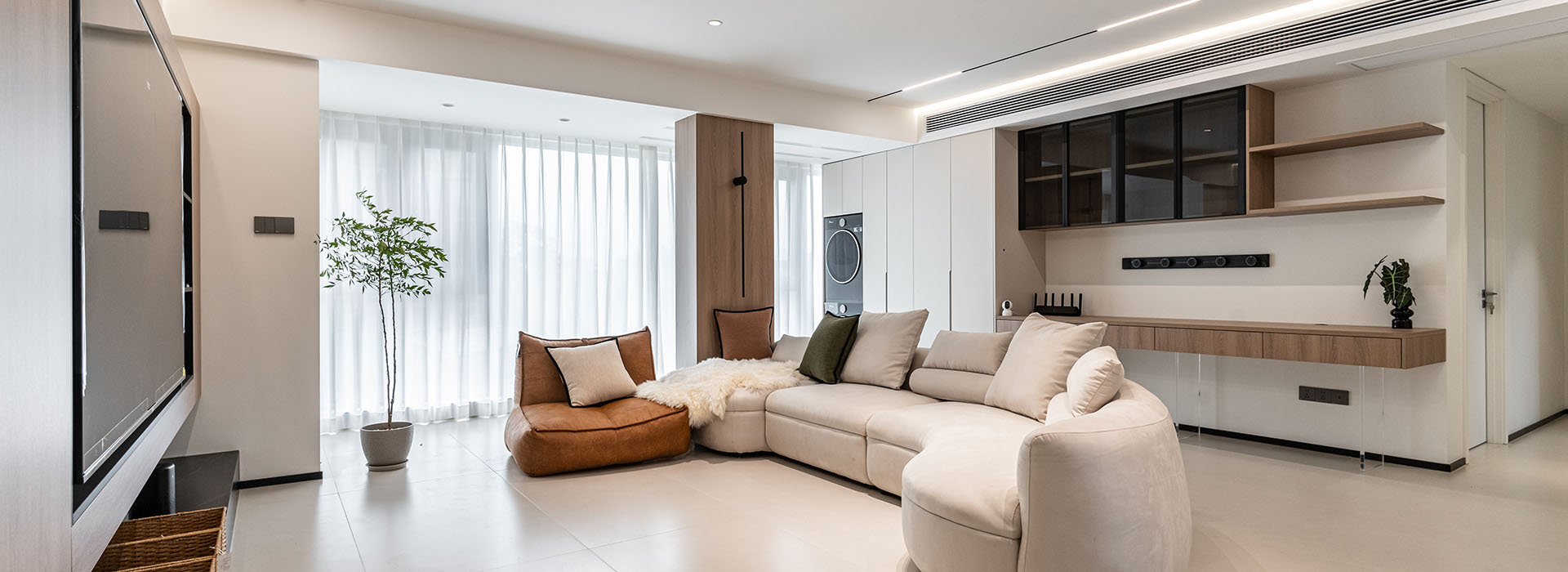 中交越秀知園裝修,意式極簡(jiǎn),武漢裝修設(shè)計(jì)