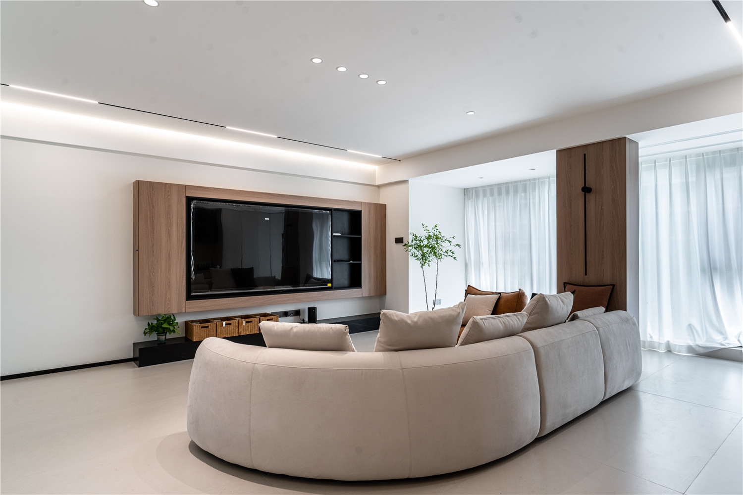 中交越秀知園裝修,意式極簡(jiǎn),武漢裝修設(shè)計(jì)