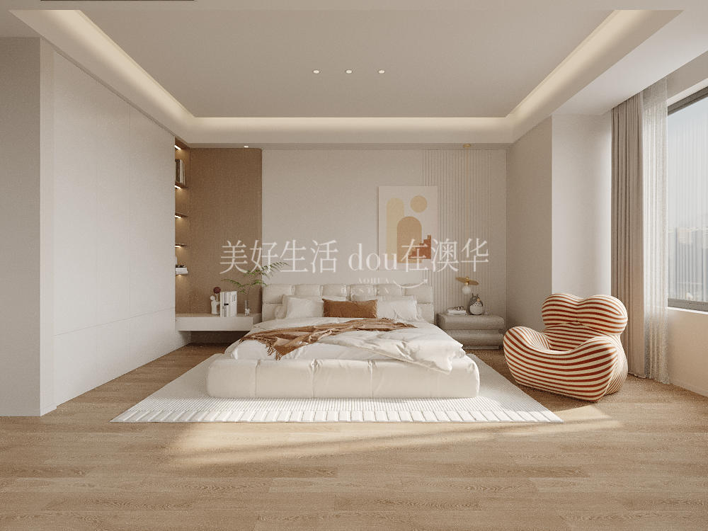 城投聯投譽江南裝修效果圖,現代極簡,武漢裝修設計