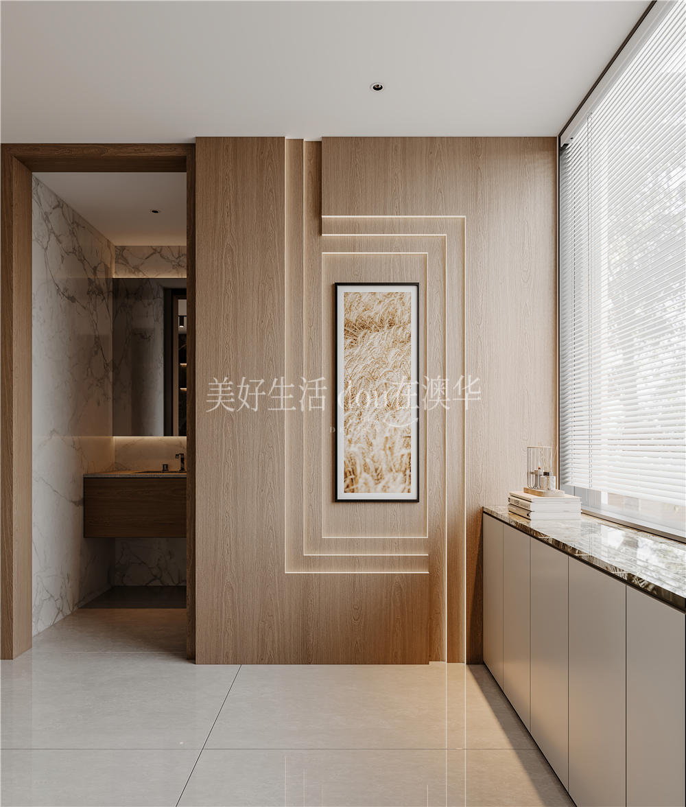 華僑城歡樂(lè)天際裝修效果圖,意式極簡(jiǎn),武漢室內(nèi)設(shè)計(jì)