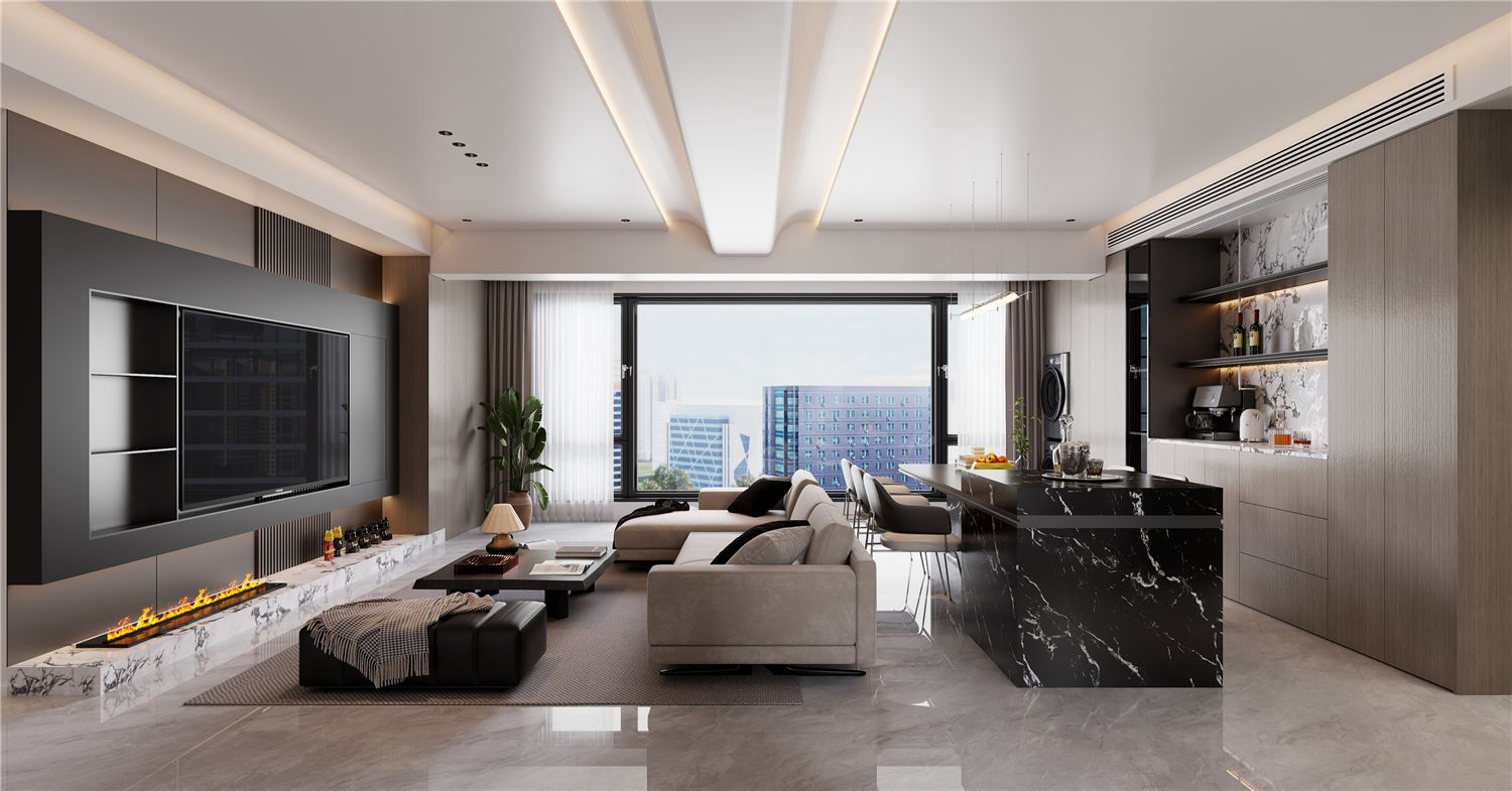 華發都薈天地裝修效果圖