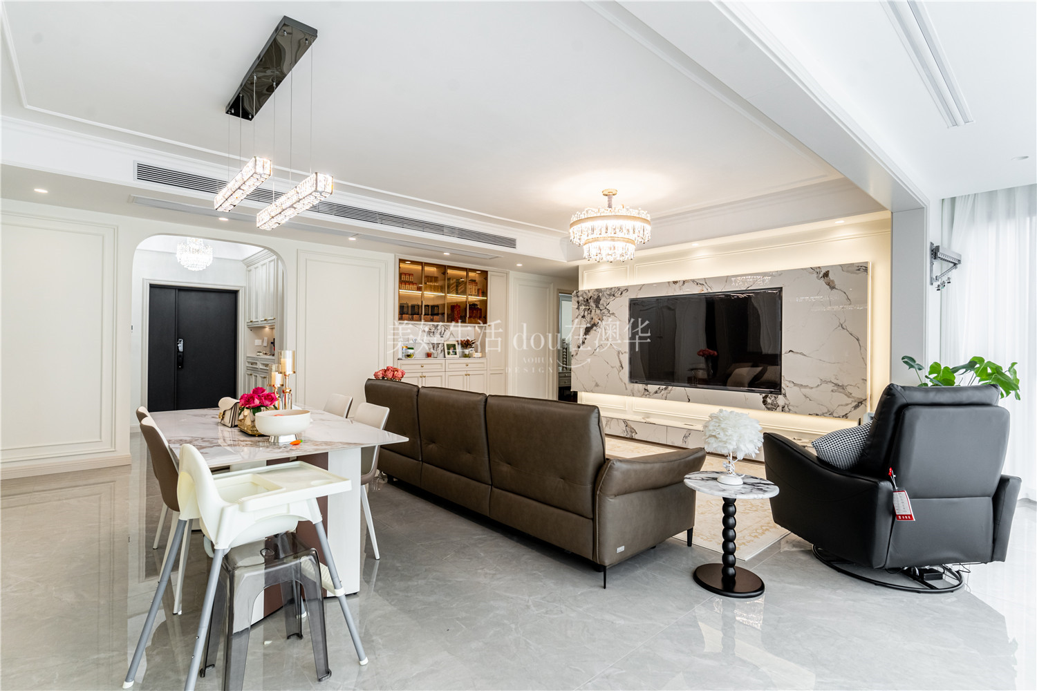 城投聯投譽江南裝修,法式輕奢,武漢裝修設計