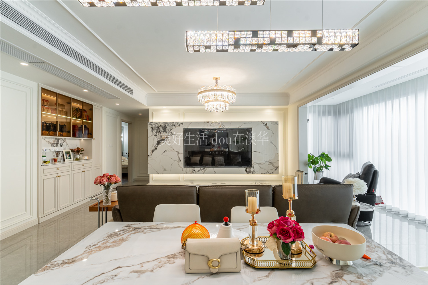 城投聯投譽江南裝修,法式輕奢,武漢裝修設計