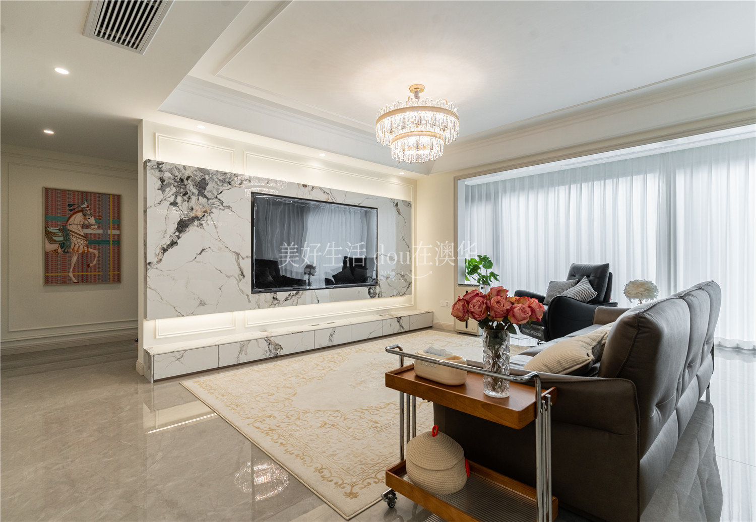 城投聯投譽江南裝修,法式輕奢,武漢裝修設計