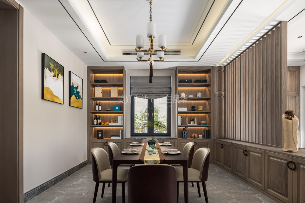 碧桂園映月灣裝修,新中式風格