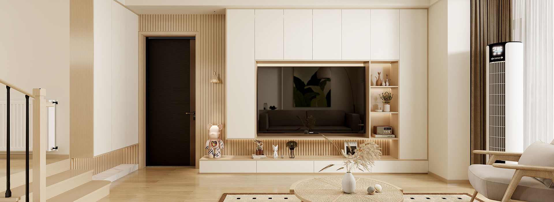 奶油原木,武漢室內設計