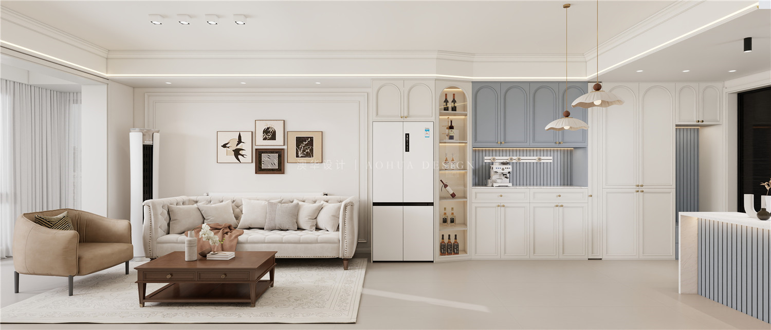 簡(jiǎn)約美式,武漢室內(nèi)設(shè)計(jì)