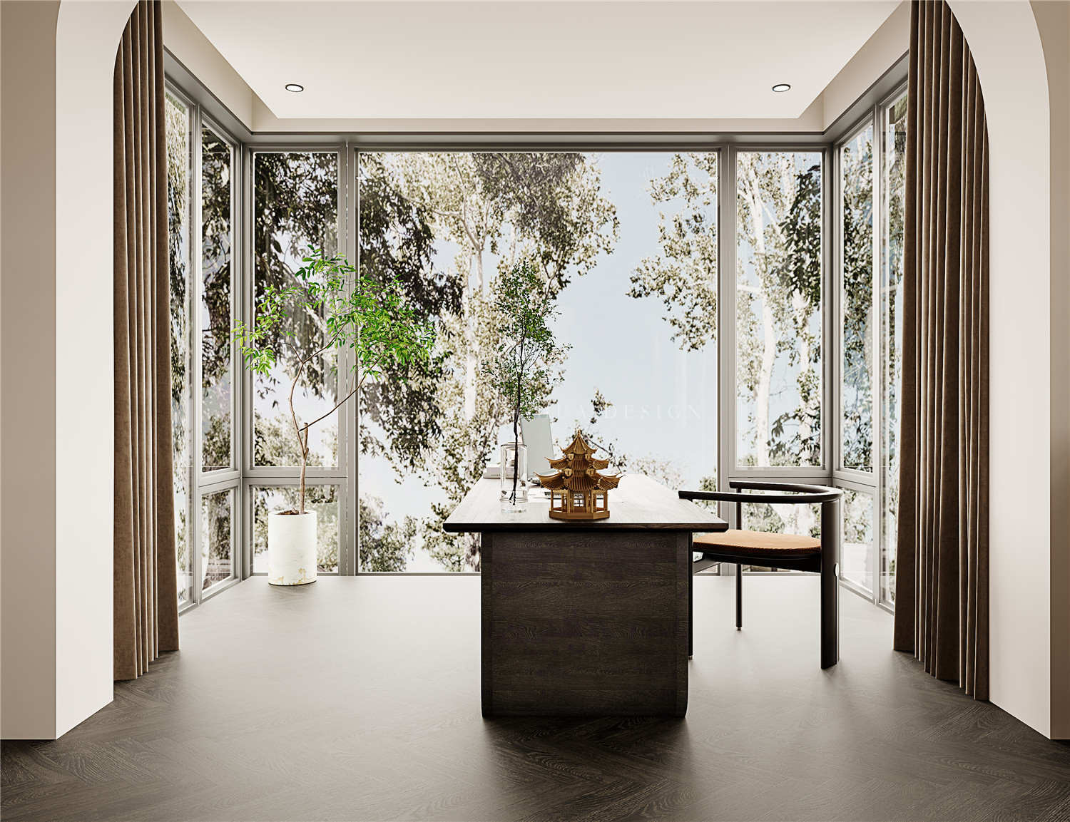 華發外灘薈裝修,武漢別墅裝修