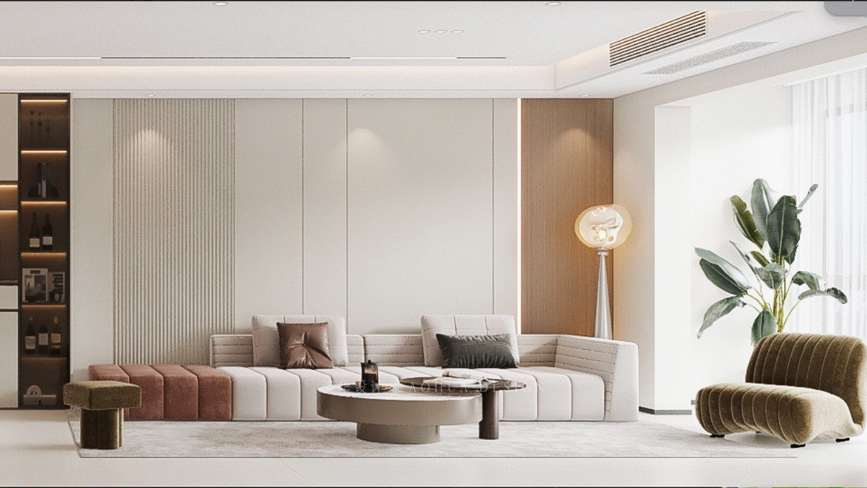 江悅蘭園裝修,現代輕奢