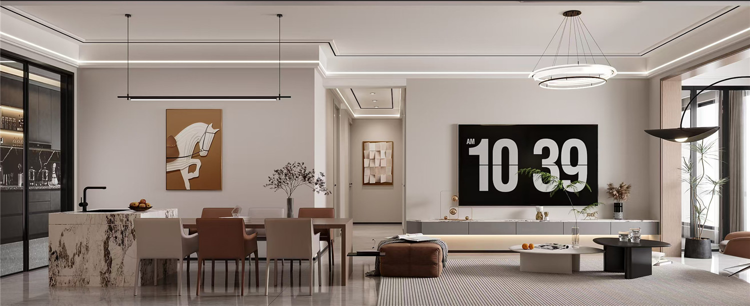 現(xiàn)代極簡,毛坯房裝修