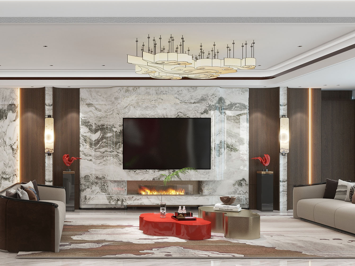 華僑城原岸裝修,新中式