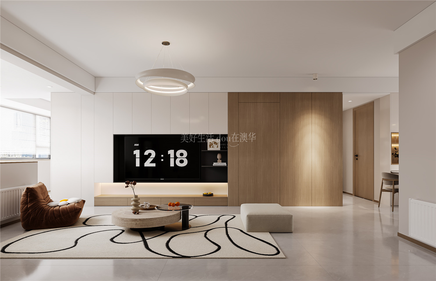 原木極簡,新房裝修