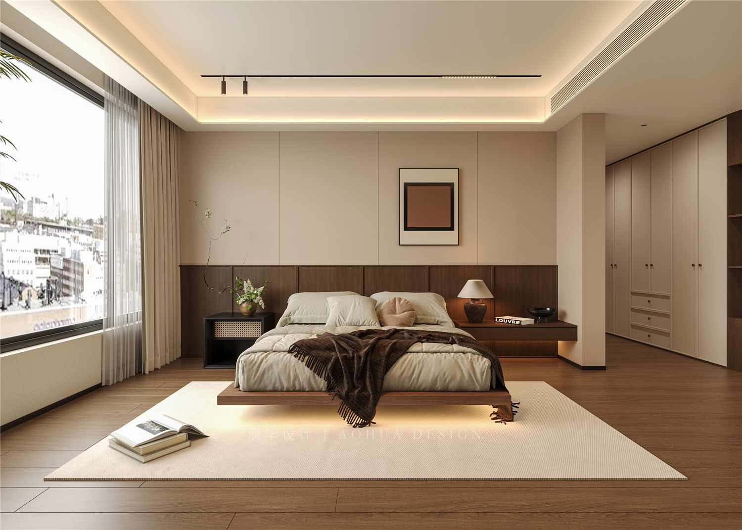 中古風,大平層裝修