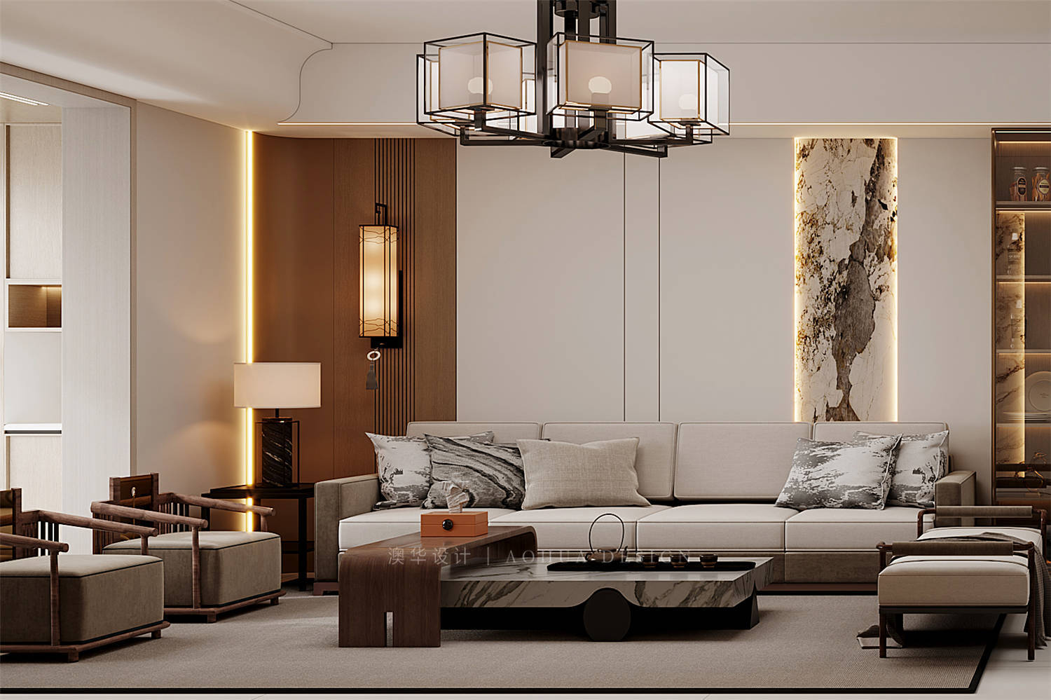 新中式,舊房翻新